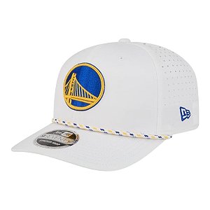 Boné New Era 970ss Golden State Warriors Off White