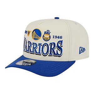 Boné New Era 950 A-Frame Golden State Warriors Azul