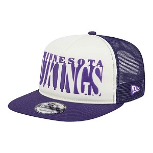 Boné New Era 950 A-Frame Team Minnesota Vikings Roxo