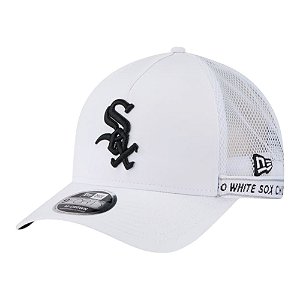 Boné New Era 940mc A-Frame Chicago White Sox Branco