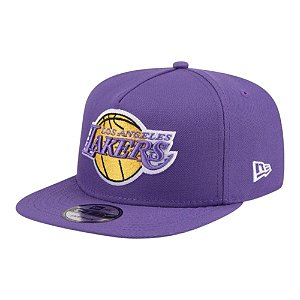 Boné New Era 950 A-Frame Los Angeles Lakers Roxo