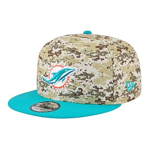 Boné New Era 950 Miami Dolphins Salute Service