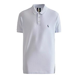 Camisa Polo Reserva Piquet Basica Masculino Branca