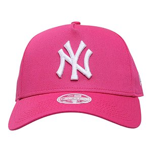 Boné New Era 940 A-Frame New York Yankees Burst Rosa