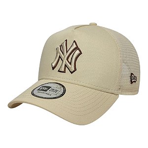 Boné New Era 940 A-Frame New York Yankees Outline Trucker