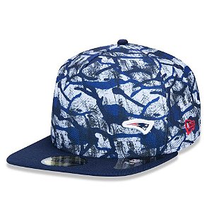 Boné New England Patriots 5950 Camuflado Marinho - New Era