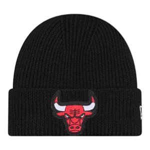 Gorro New Era Chicago Bulls Skull Knit Masculino Preto