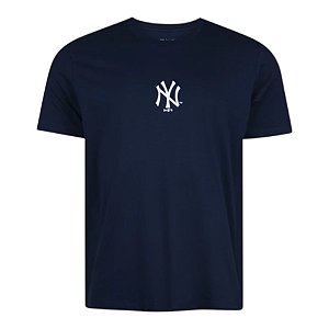 Camiseta New Era New York Yankees Basica Azul Marinho