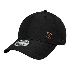 Boné New Era 940 New York Yankees Flawless Preto Feminino