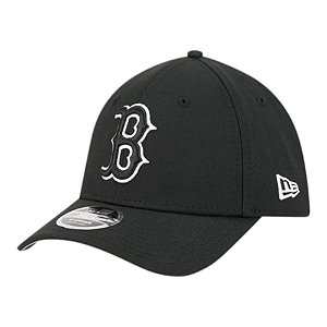 Boné New Era 3930mc Boston Red Sox Poly Masculino Preto