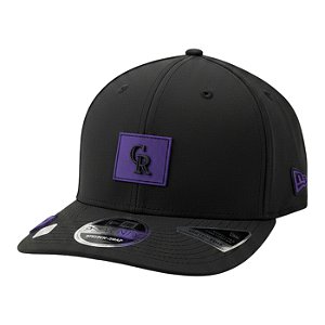 Boné New Era 970ss Colorado Rockies Preto e Roxo Masculino