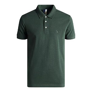 Camisa Polo Reserva Piquet Classica Masculino Verde