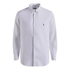 Camisa Social Reserva Sport Oxford Masculino Branca
