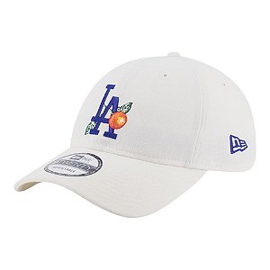Boné New Era 920 Los Angeles Dodgers Harvest Merch Branco