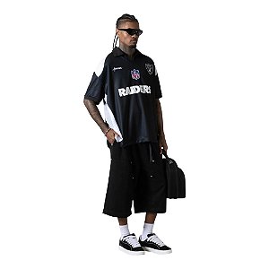 Camisa Polo Approve Camiseta X Las Vegas Raiders Preto