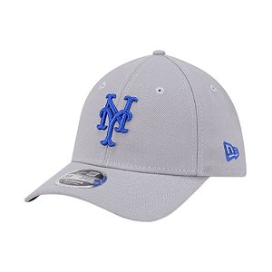 Boné New Era 3930 M-Crown New York Mets Cinza Masculino