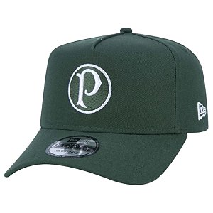 Boné New Era 940 A Frame Soccer Palmeiras Brasil Verde