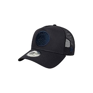 Boné New Era A-Frame Trucker Paris Saint-Germain Marinho