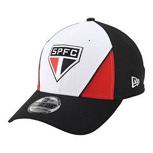 Boné New Era 3930 São Paulo Futebol Branco Masculino