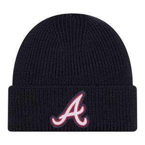 Gorro New Era Skull Knit Atlanta Braves Masculino Marinho