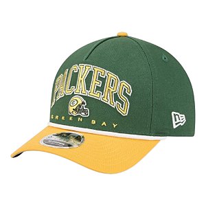 Boné New Era 940mc A Frame Green Bay Packers Verde Masculino