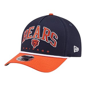 Boné New Era 940mc A Frame Chicago Bears Marinho Masculino