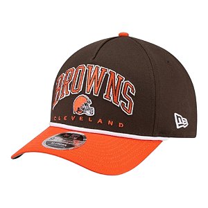 Boné New Era 940mc A Frame Cleveland Browns Marrom Masculino