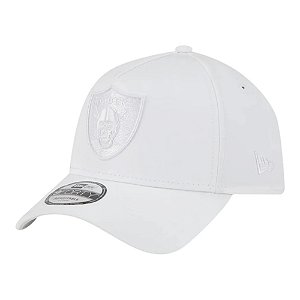 Boné New Era 940snap Metallic Wow Las Vegas Raiders Branco