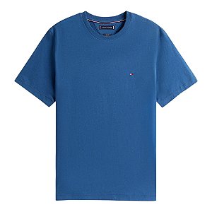 Camiseta Tommy Hilfiger Seasonal Regular Fit Masculino Azul