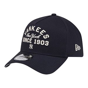 Boné New Era 940A-Frame Heritage New York Yankees Marinho