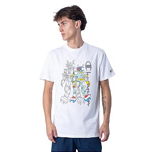 Camiseta Champion Robot Off White Masculino