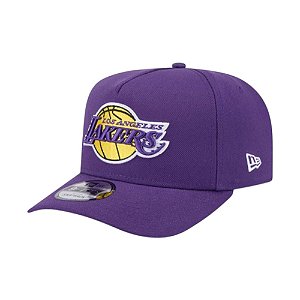 Boné New Era 950A-Frame Los Angeles Lakers Roxo Masculino