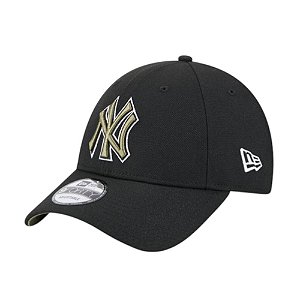 Boné New Era 940snap Olive New York Yankees Preto Masculino