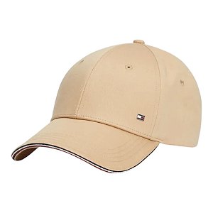 Boné Tommy Hilfiger Corporate Signature Tape Unissex Bege