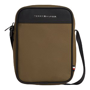 Bolsa Shoulder Bag Tommy Hilfiger Repreve Mini Verde 2.15L