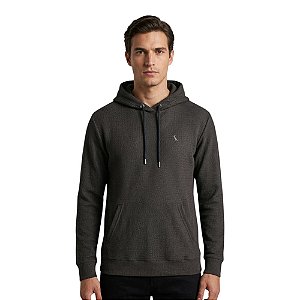 Moletom Reserva Hoodie Textura Jalapao Masculino Cinza