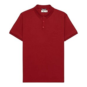 Camisa Polo Reserva Regular Piquet New Basic Vermelho Telha