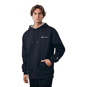 Moletom Champion Hoodie Athletic Mini Script Masculino Preto