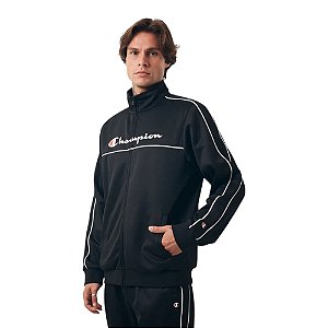 Conjunto Agasalho Champion Contrast Line Script Logo