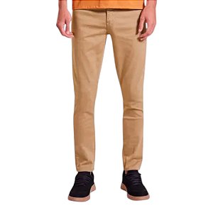 Calça Reserva Sarja Stretch Biarritz Masculino Caqui