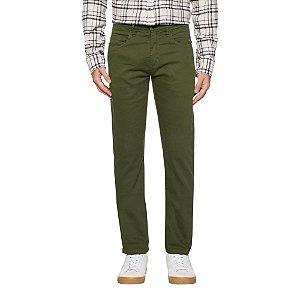 Calça Reserva Sarja Stretch Biarritz Masculino Verde