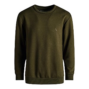 Moletom Reserva Basico New Masculino Verde Musgo