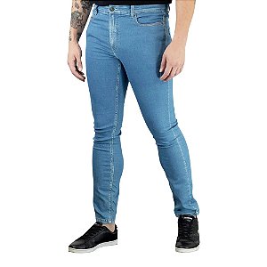 Calça Reserva Jeans Skinny Vento Masculino Azul Claro