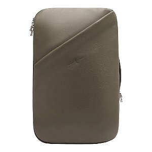Mochila Reserva Office 2.0 Couro Masculino Verde Militar