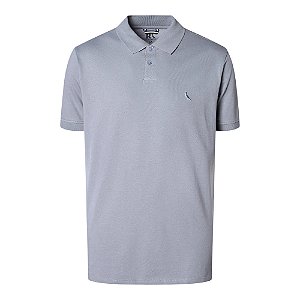 Camisa Polo Reserva Regular Piquet New Basic Azul Claro