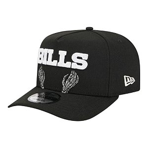 Boné New Era Script 950A-Frame Buffalo Bills Preto