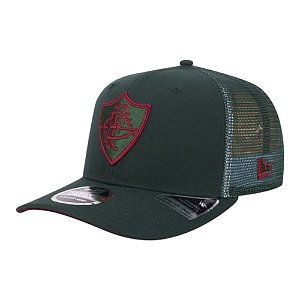 Boné New Era 970 Fluminense Performance Verde Escuro