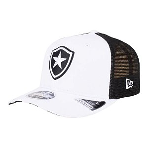 Boné New Era 970 Trucker Botafogo Branco Masculino
