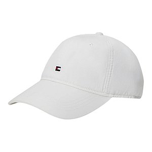 Boné Tommy Hilfiger Flag Embroidery Baseball Branco