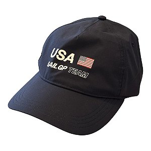 Boné Tommy Hilfiger USA Sailgp Soft Masculino Preto